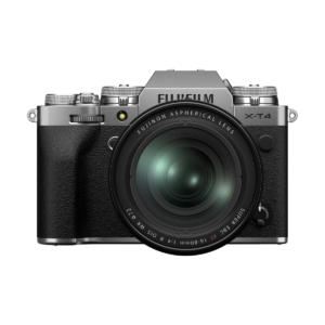 Digital Mirrorless Camera FUJIFILM X-T4 with 16-80mm Lens Silver