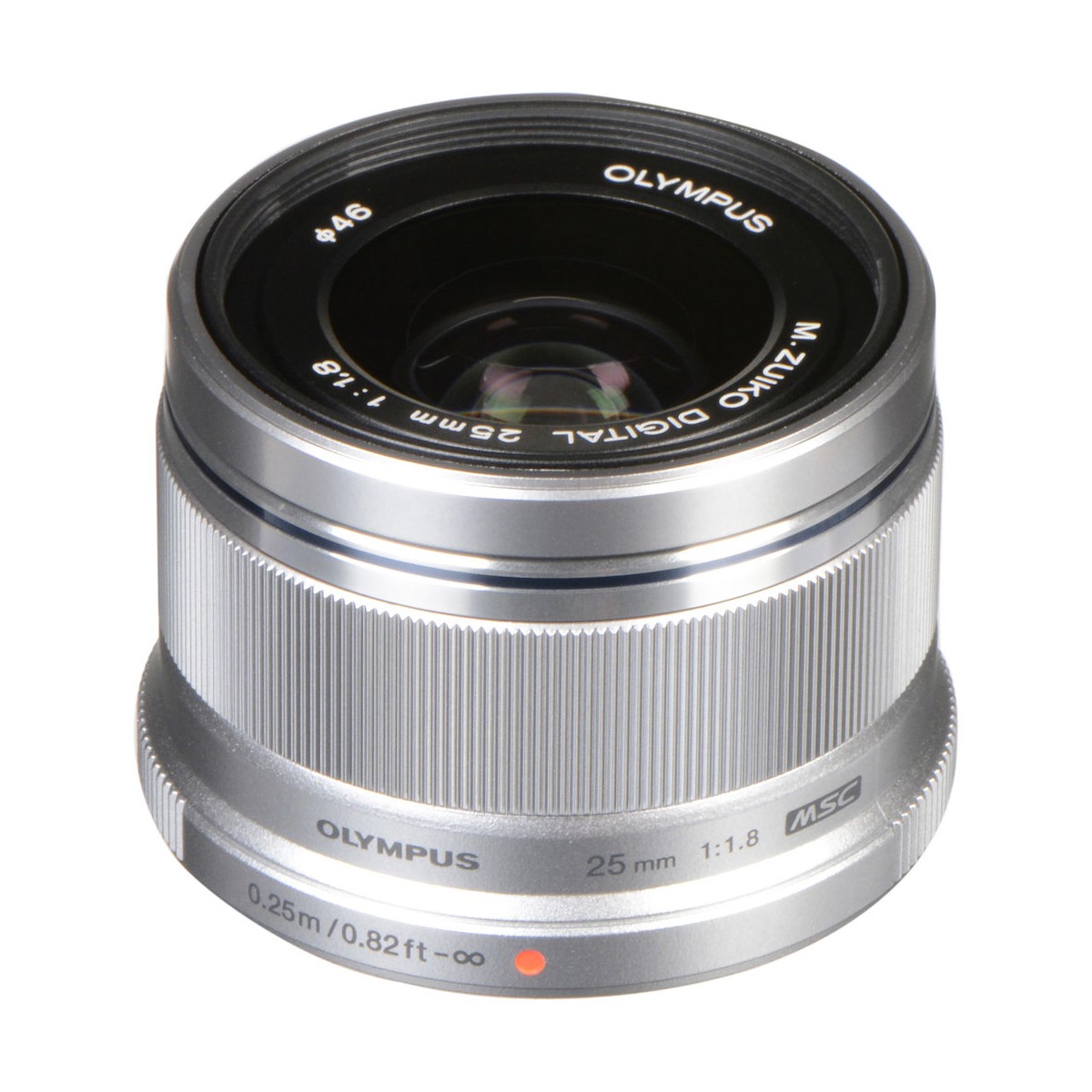 Buy Olympus M.Zuiko Digital 25mm f/1.8 Lens Silver V311060SU000