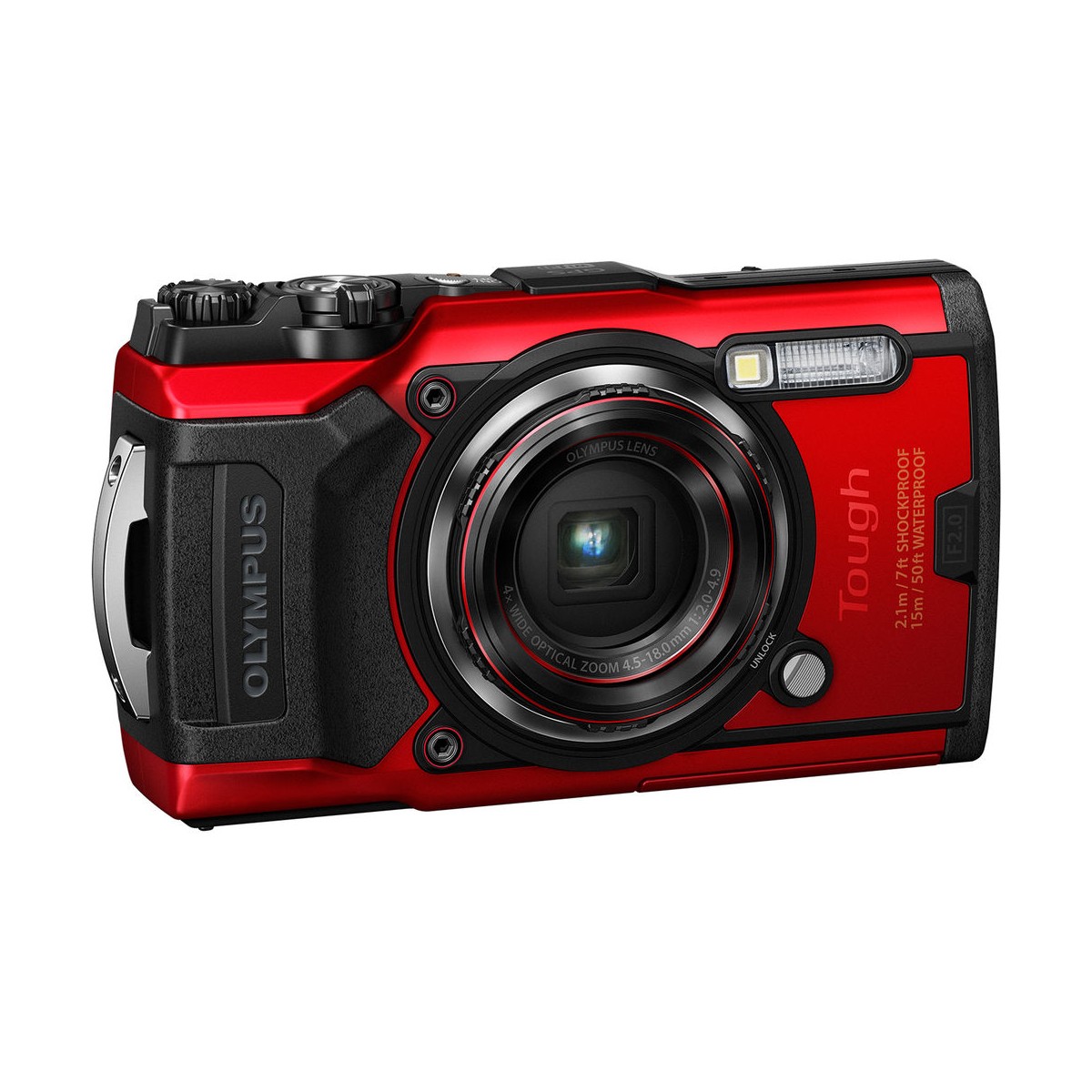 Ingen stemme surfing Buy Digital Camera Olympus Tough TG-6 Red V104210RU000 – Dakauf