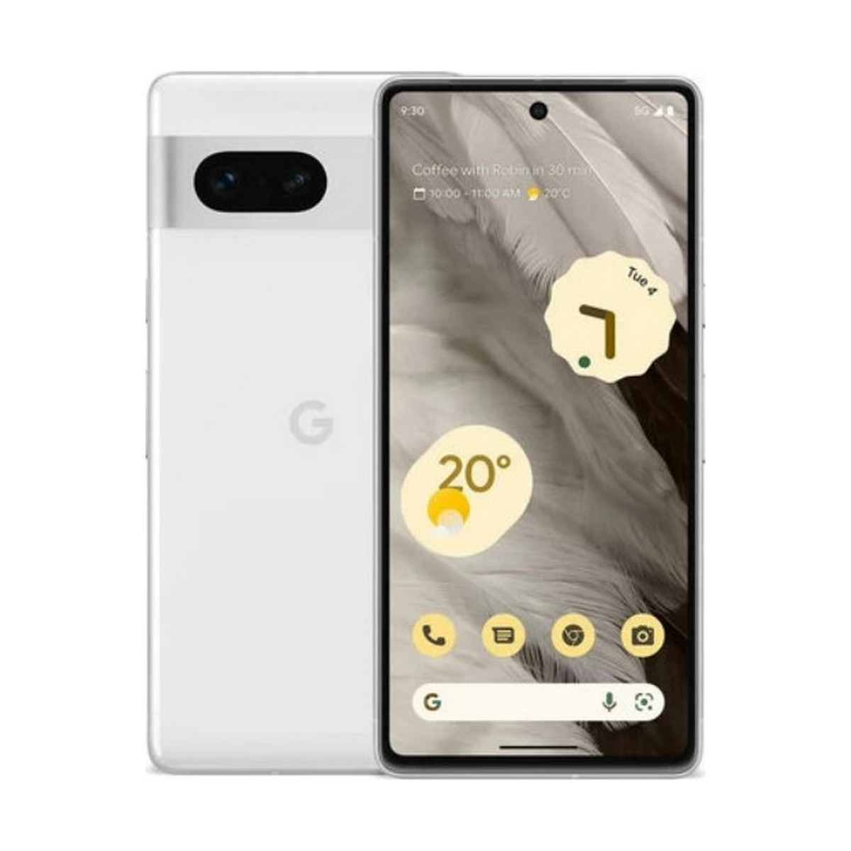 Buy Google Pixel 7 5G 128GB Snow White GA03933-US – Dakauf