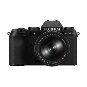 Digital Mirrorless Camera FUJIFILM X-S20 with 18-55mm Lens Black