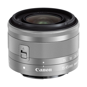 Canon EF-M 15-45mm f/3.5-6.3 IS STM Lens Silver