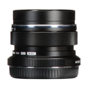 Olympus M.Zuiko Digital ED 12mm f/2 Lens Black