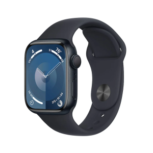 Apple Watch Series 9 GPS 41mm Midnight Aluminium Case with Sport Band M/L Midnight