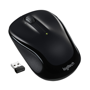Logitech M325s Mouse Wireless Optical 1000 DPI Black