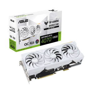 ASUS TUF Gaming NVIDIA GeForce RTX 4070 Ti SUPER BTF WHITE OC 16GB GDDR6X