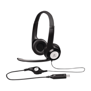 Logitech H390 Headset USB Type-A Black