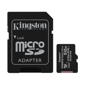 Kingston Canvas Select Plus MicroSDXC 512GB + SD-Adapter