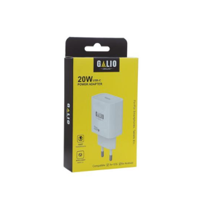 REZ Galio 20W USB-C Adapter White