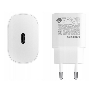 Samsung 25W Fast Charger Adapter EP-TA800 USB-C White