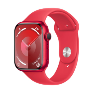 Apple Watch Series 9 GPS 45mm RED Aluminium Case with Sport Band S/M Red