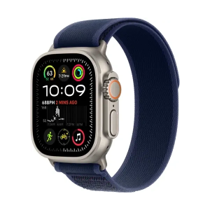 Apple Watch Ultra 2 LTE 49mm Titanium Case with Trail Loop M/L Blue