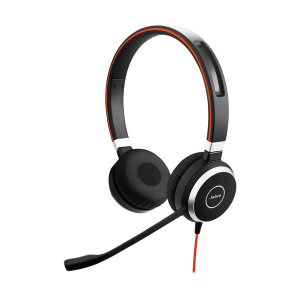 Jabra Evolve 40 MS Duo Stereo Headset Black