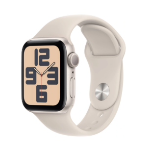 Apple Watch SE2 (2023) GPS 40mm Starlight Aluminium Case with Sport Band M/L Starlight