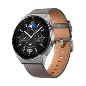 Huawei Watch GT3 Pro 46mm Silver/Brown Leather Armband