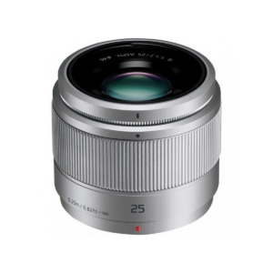 Panasonic Lumix G 25mm f/1.7 ASPH. Lens Silver