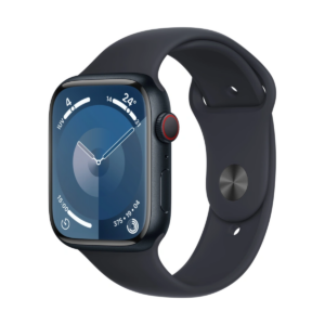 Apple Watch Series 9 4G 45mm Black Aluminium Case with Black Sport Armband M/L