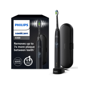 Philips 4300 Series Built-In Pressure Sensor Sonic Electric Toothbrush