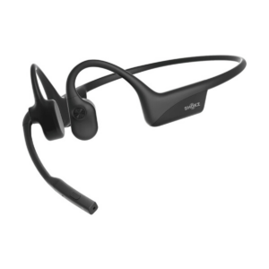 Shokz OpenComm2 Wireless Bluetooth Bone Conduction Open-Ear Headset Black