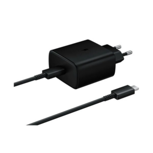 Samsung USB-C Charging Adapter with Fast Charging Function 45W + USB-C Cable EP-TA845 Black