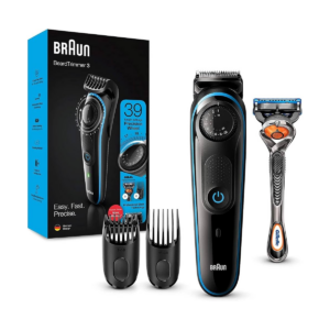 Braun Beard Trimmer 3 BT3240 + Hair Clipper with Gillette Fusion5 ProGlide