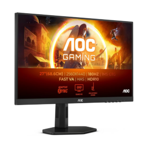 AOC G4 Q27G4XN Gaming Monitor 27" Quad HD LCD Black Grey