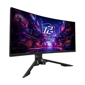 ASRock Phantom Gaming PG34QRT3A 34" Curved Gaming Monitor Black