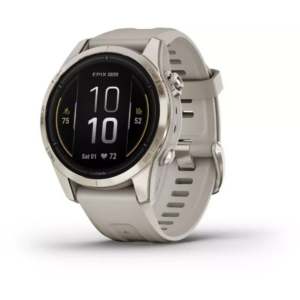 Garmin Epix Pro Gen 2 42mm Sports Watch Sapphire Edition Gold Beige
