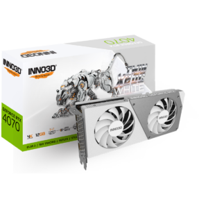 Inno3D NVIDIA GeForce RTX 4070 TWIN X2 WHITE OC 12GB GDDR6X