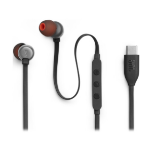 JBL Tune 310C Pure Bass In-Ear Headphones (Type-C) Black