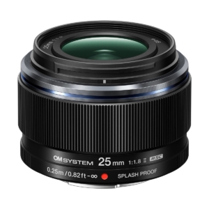 OM SYSTEM M.Zuiko Digital 25mm f/1.8 II Lens for MFT
