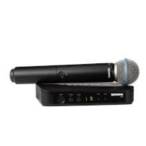 Shure BLX24E/B58-H8E Wireless Vocal System with Beta 58A Microphone Black