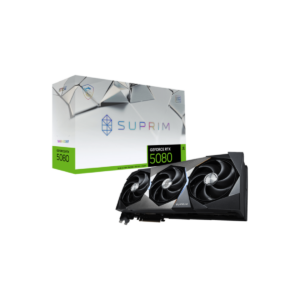 MSI NVIDIA GeForce RTX 5080 SUPRIM SOC 16GB GDDR7