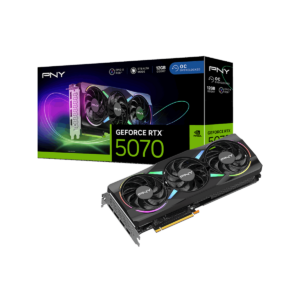 PNY NVIDIA GeForce RTX 5070 EPIC-X RGB OC 12GB GDDR7