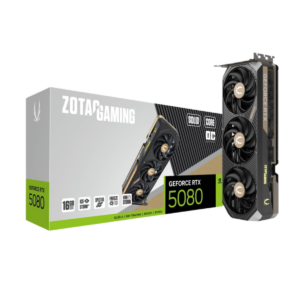 ZOTAC GAMING NVIDIA GeForce RTX 5080 SOLID CORE OC 16GB GDDR7