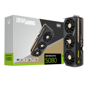 ZOTAC GAMING NVIDIA GeForce RTX 5080 SOLID 16GB GDDR7
