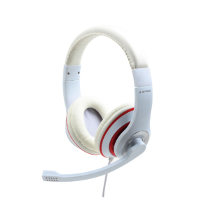 Gembird MHS-03-WTRD Stereo Headset White