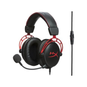 HyperX Cloud Alpha Wired Headset Black Red
