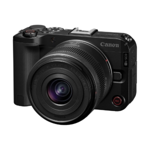Digital Mirrorless Camera Canon EOS R50 V with 14-30mm f/4-6.3 Lens