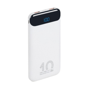 RIVACASE POWER BANK USB 10000mAh WHITE
