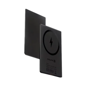 Evelatus Powerbank 3000mAh Super Slim (6.5mm) With Wireless Charging Black