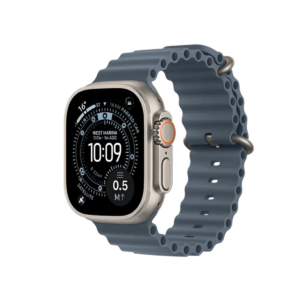 Apple Watch Ultra 3 (2025) GPS + 5G 49mm Natural Titanium Case with Anchor Blue Ocean Band