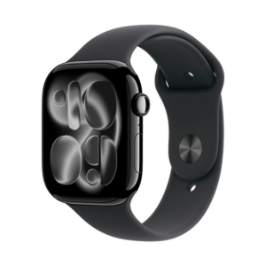 Apple Watch Series 11 (2025) 5G 46mm Black Aluminium Case with Sport Band M/L Black