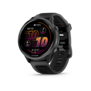 Garmin Forerunner 570 Smart Watch 47mm GPS Slate Grey Aluminium Black Band