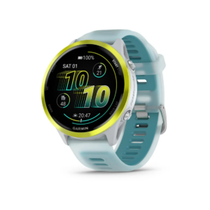 Garmin Forerunner 570 Smart Watch 47mm GPS Yellow Aluminium Translucent Whitestone/Turquoise Band