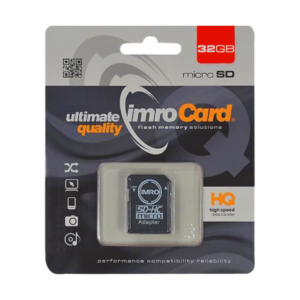 IMRO microSD 32GB 100MB/s class 10 UHS I with Adapter