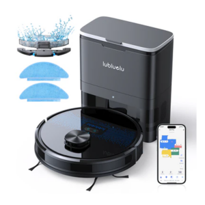 Lubluelu SL60D Cleaning Robot Vacuum cleaner Black