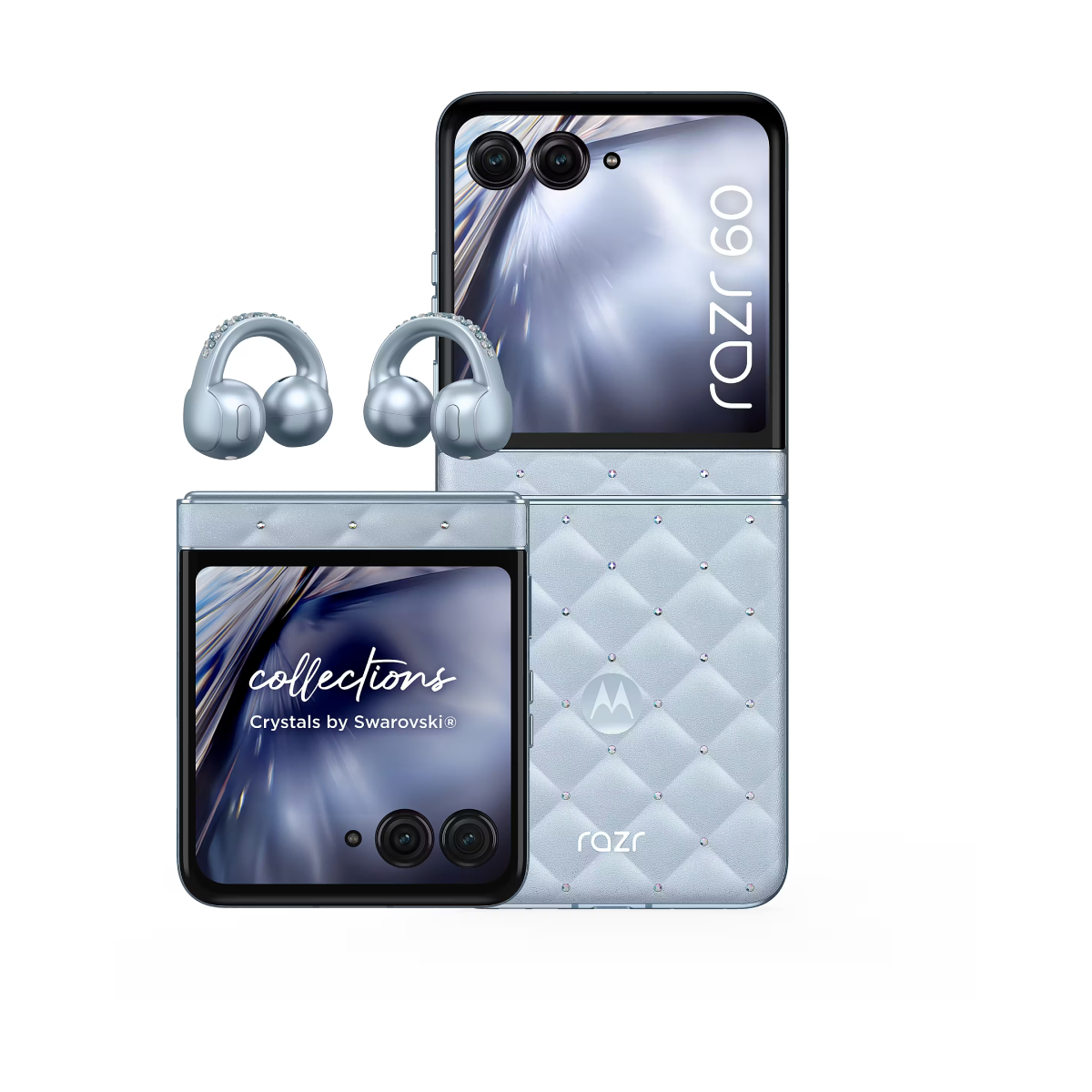 Motorola Razr 60 5G 8GB RAM 256GB + Buds Loop Bundle Swarovski Edition