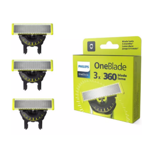 Philips QP430/50 OneBlade Replaceable Razor blade 3 pcs Black/Green