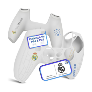Sony Playstation 5 Controller Cover Real Madrid Licensed Product White